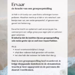 Ervaar de kracht van een opstelling