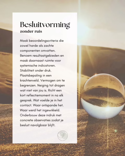 Besluitvorming, minder ruis
